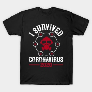 I Survived Corona irus 2020 T-Shirt